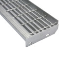 Non Slip Stair Treads, Stair Tread Steel Grating with Checkered Plate.